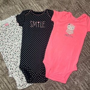 Child of mine set of 3 onesies.